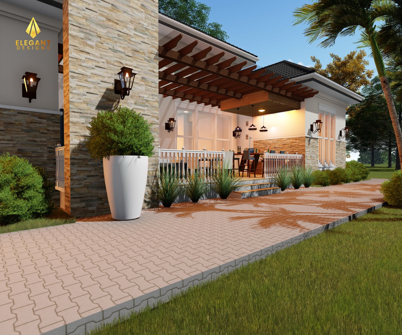 4-Bedroom Ensuite Classical House