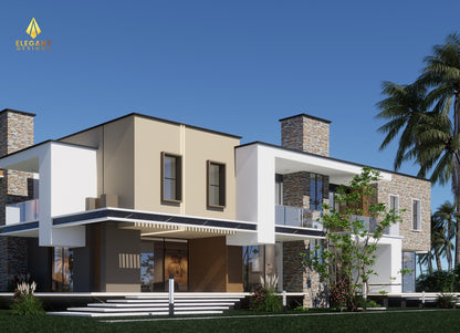 5-Bedroom Ensuite Modern Villa