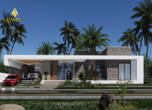 4-Bedroom Ensuite Contemporary House