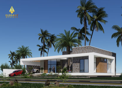 4-Bedroom Ensuite Contemporary House