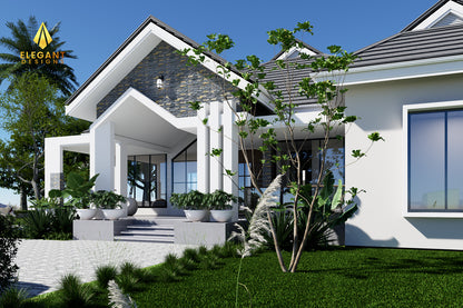 Modern 3 Bedrooms House
