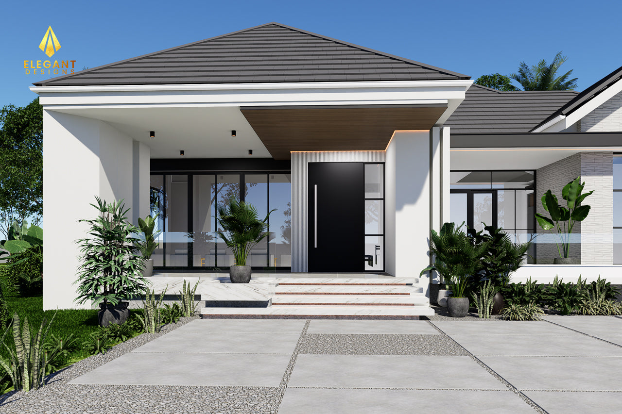 Modern 4 Bedrooms House