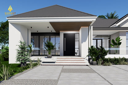 Modern 4 Bedrooms House