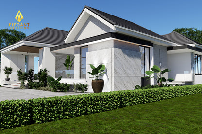 Modern 4 Bedrooms House
