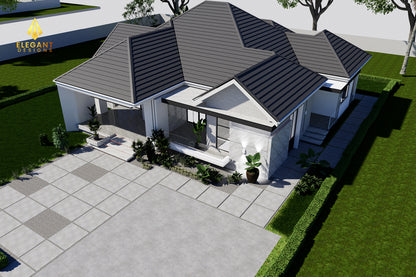 Modern 5 Bedrooms House