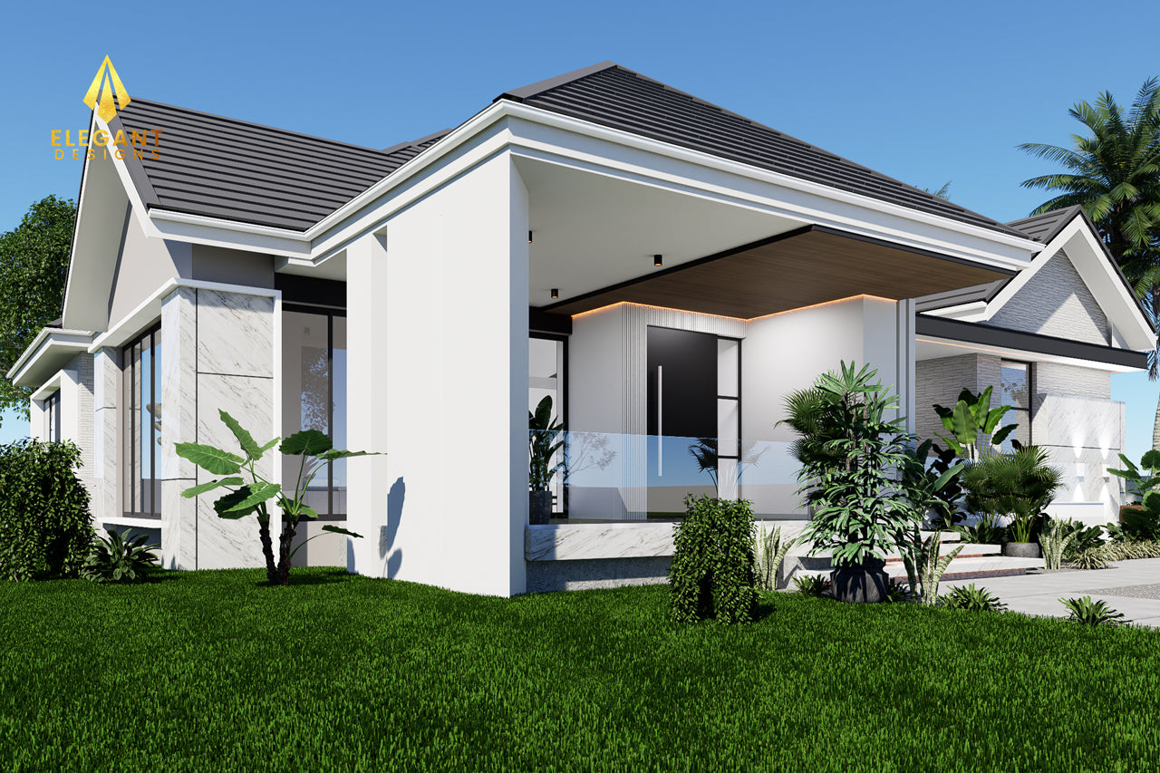 Modern 4 Bedrooms House