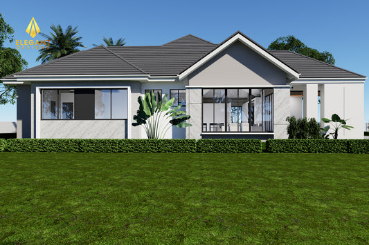Modern 5 Bedrooms House