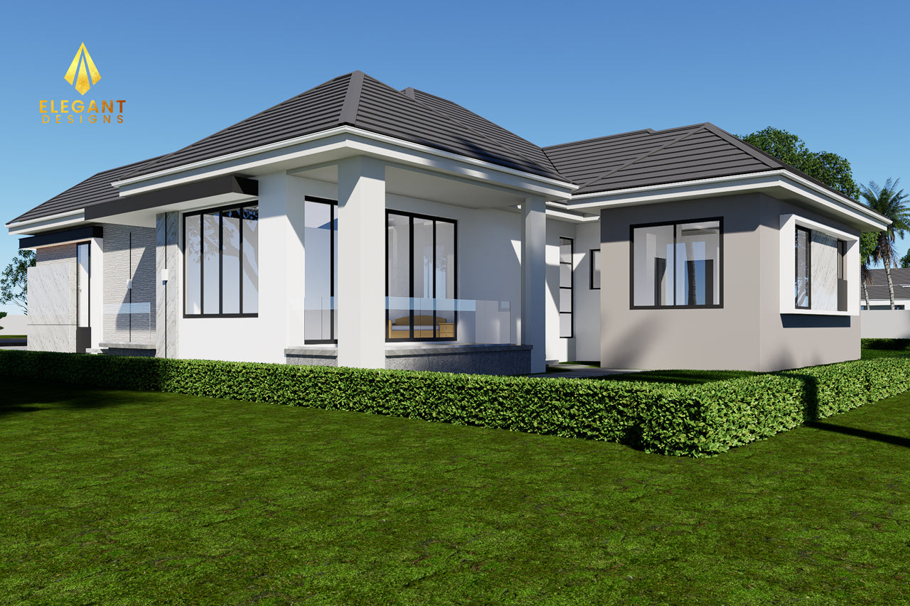 Modern 5 Bedrooms House