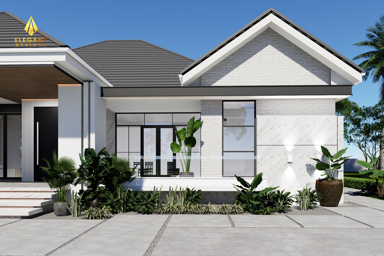 Modern 4 Bedrooms House