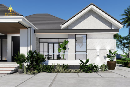 Modern 4 Bedrooms House