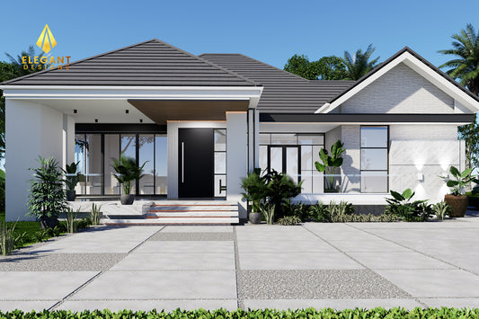 Modern 4 Bedrooms House