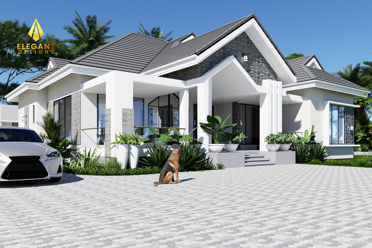 Modern 3 Bedrooms House