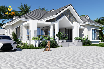 Modern 3 Bedrooms House