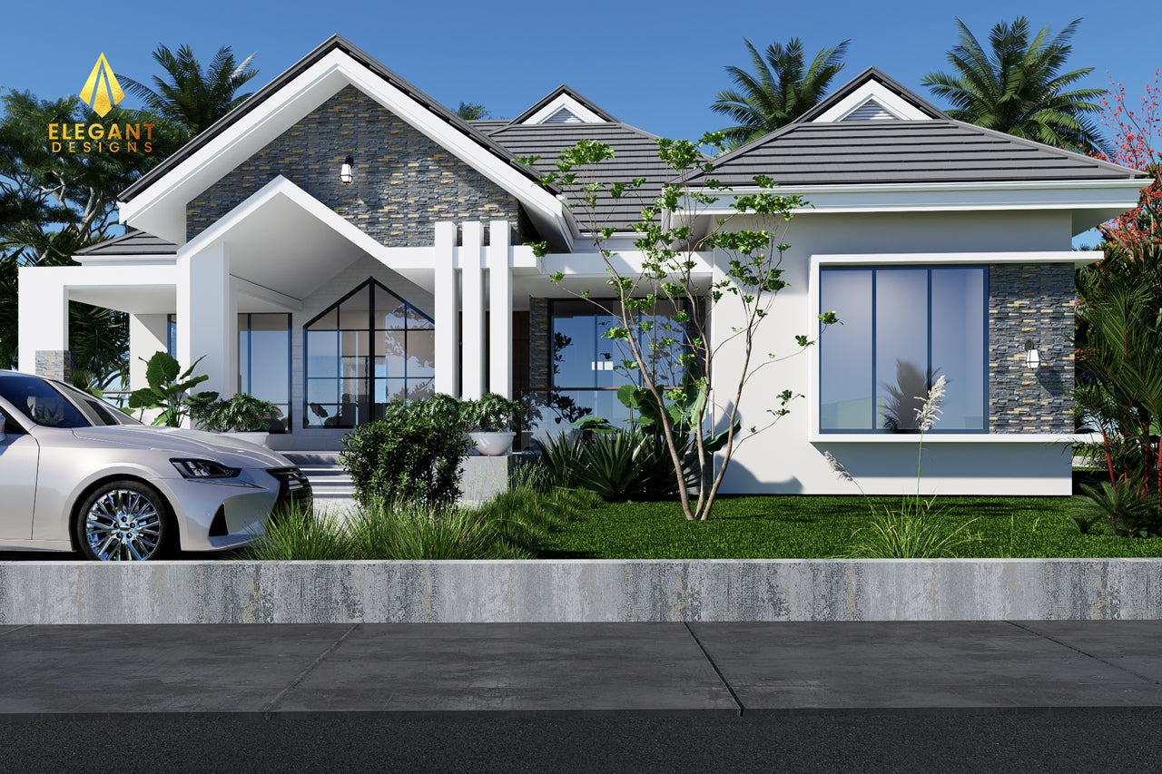 Modern 3 Bedrooms House