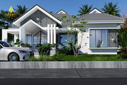 Modern 3 Bedrooms House
