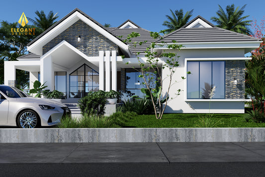 Modern 3 Bedrooms House