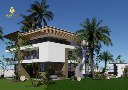Modern 5 Bedrooms Villa