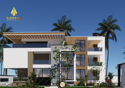 Modern 5 Bedrooms Villa