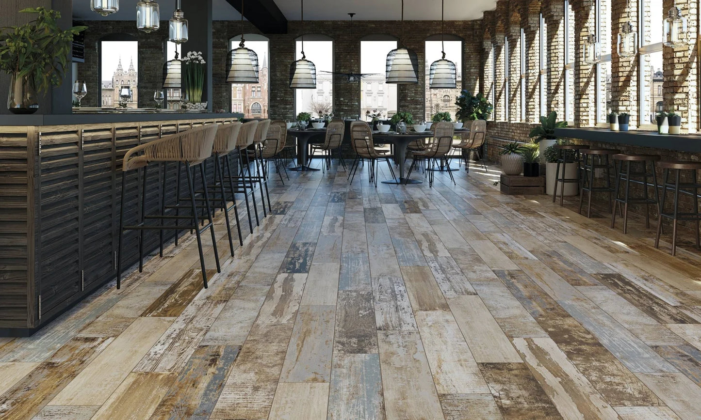 Uppsala Indigo 20x120 Floor Tile